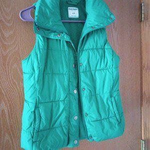 Old Navy green vest